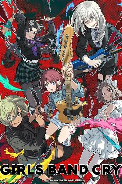  انیمه (Gâruzu Bando Kurai (Girls Band Cry