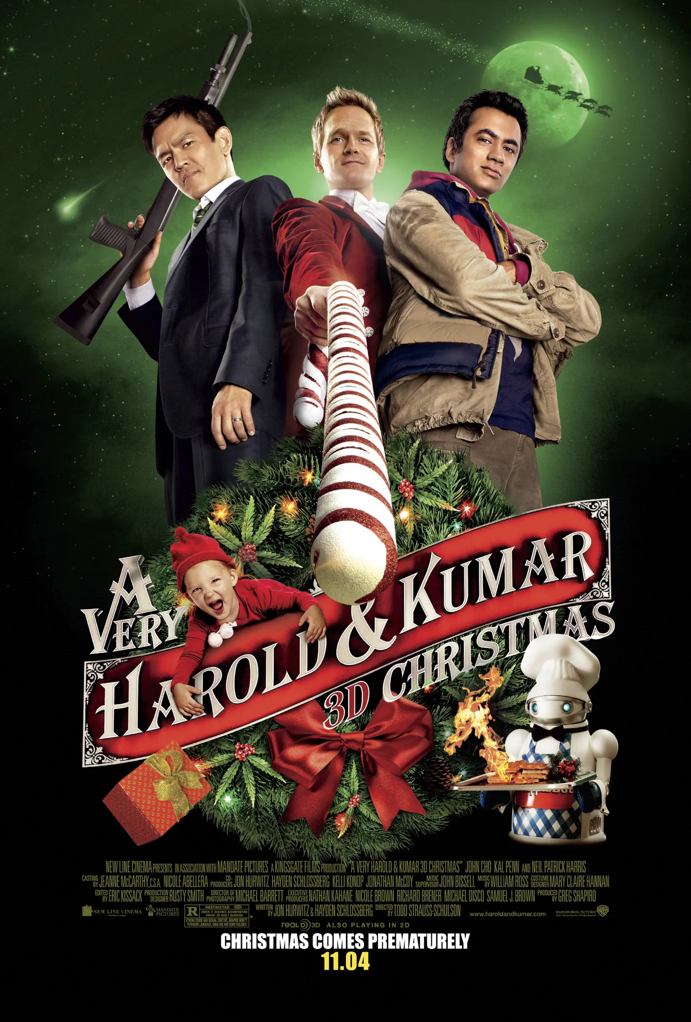  فیلم A Very Harold & Kumar Christmas 2011