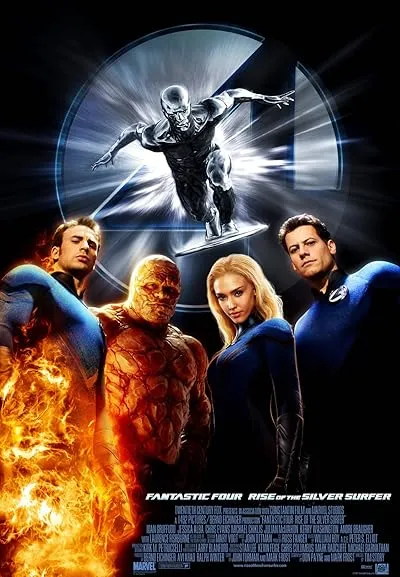  فیلم Fantastic 4: Rise of the Silver Surfer 2007