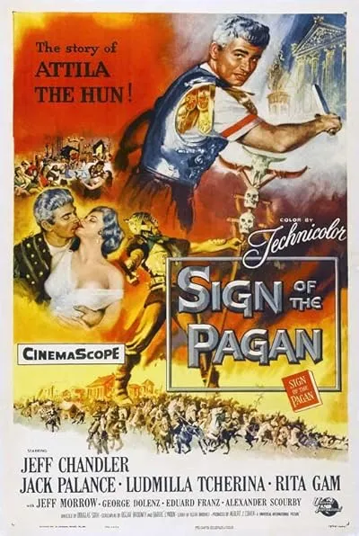  فیلم Sign of the Pagan 1954