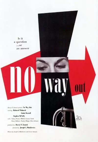  فیلم No Way Out 1950
