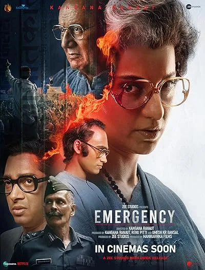  فیلم هندی Emergency 2025
