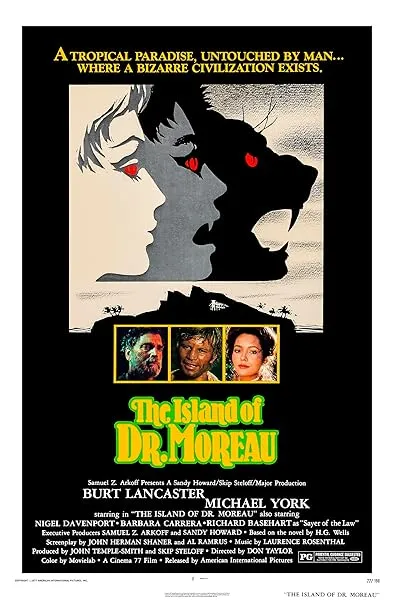  فیلم The Island of Dr Moreau 1977